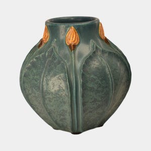 Ephraim Faience 2024 Hand Made Pottery Miniature Affinity Vase