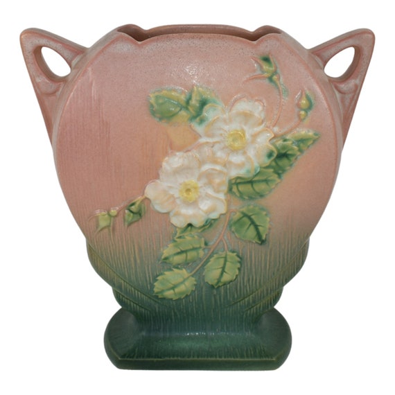 Vintage McCoy Mid Century Rosy Pink Vase Vintage McCoy Mid Century Rosy Pink Vase
