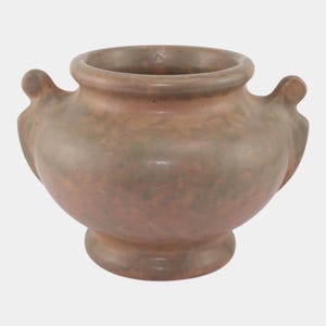 Brush McCoy Art Vellum 1930s Art Deco Pottery Ceramic Urn Vase