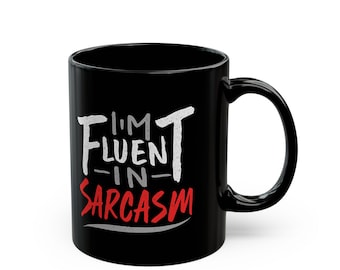 Verspielter Dark-Humor Becher
