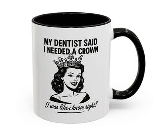 Originelle königliche Zahnarzt-Tasse