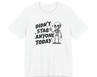 Tückisch Witziges Skelett Tee