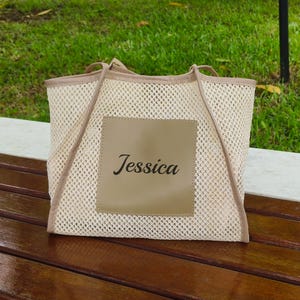 Custom Bridesmaid & Babe Bachelorette Bags, Bride Beach Tote Bags, Personalized Trip Gifts, Creative Bridal Gifts, Gifts for Girlfriends