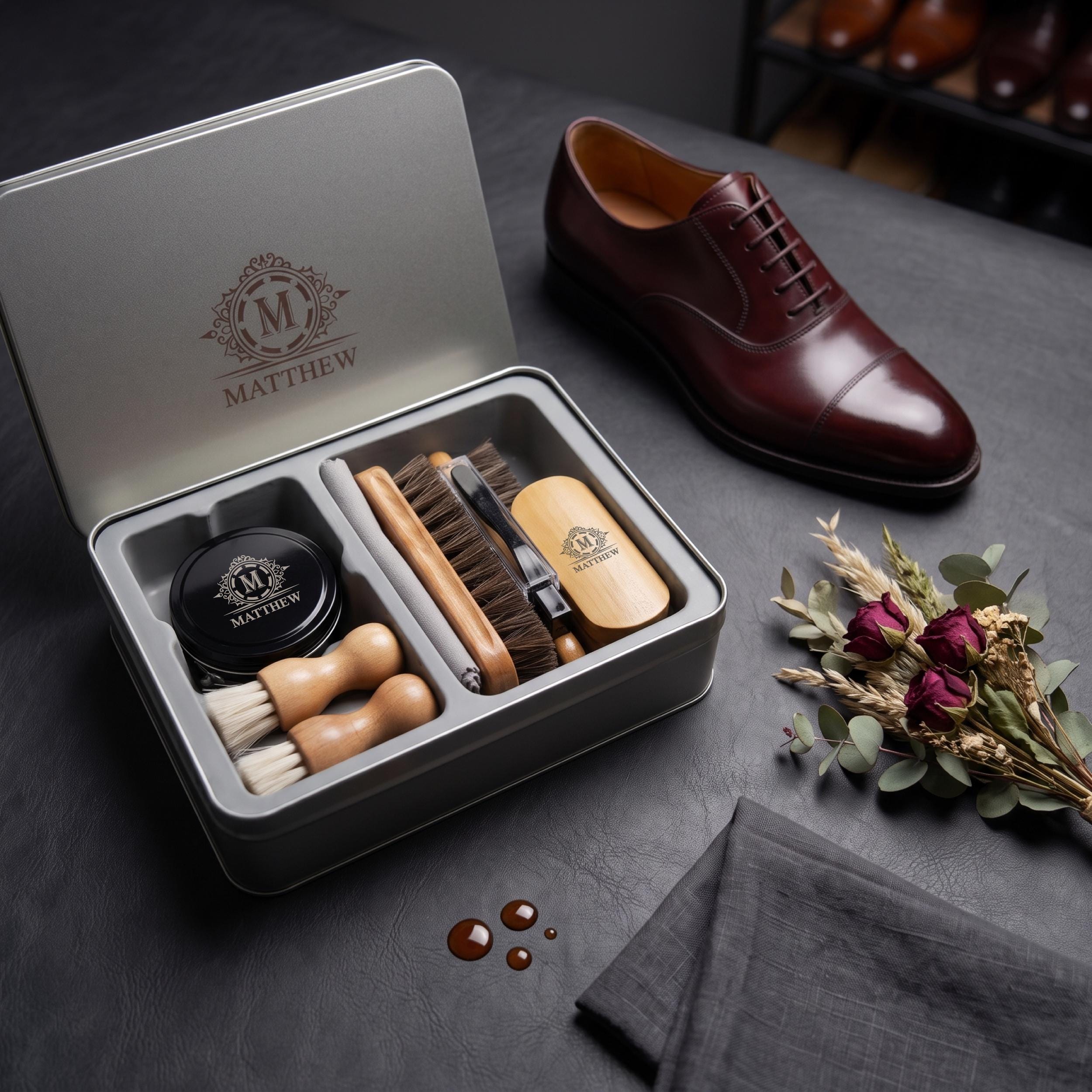 Metal Shoe Shine Box - Etsy