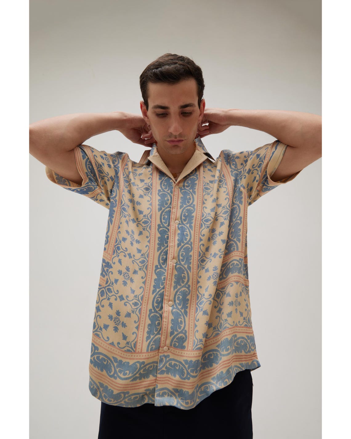 Brown Mirage Printed Shirt