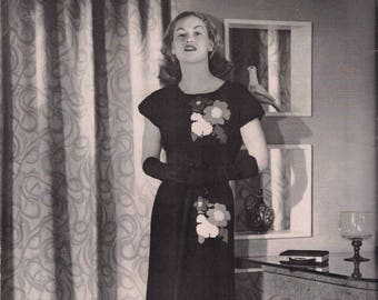 Minerva Evening Gown Knitting Pattern - 1947