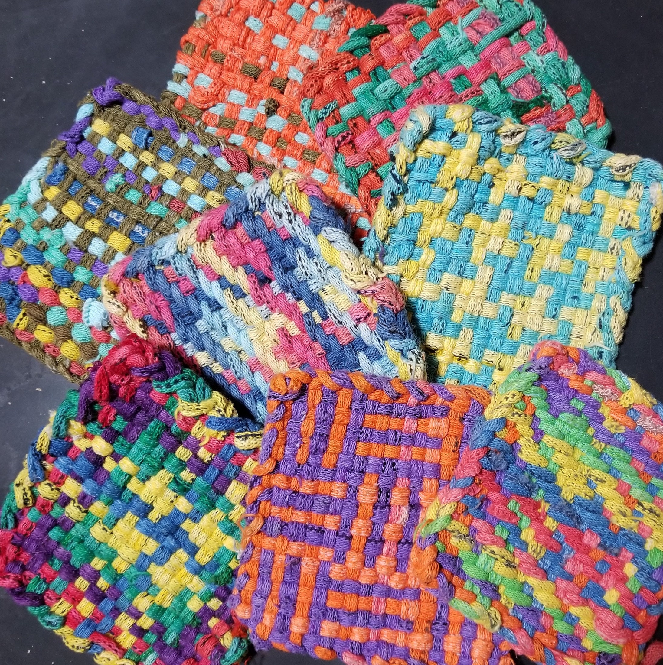 Potholder Kit Includes a 7.5 Inch Red Metal Square Loom and Etsy