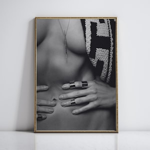Vintage Glamour Wall Art Print Old Hollywood Millionaire Lifestyle Photo Retro Luxury Decor Black and White Elegant Digital Download