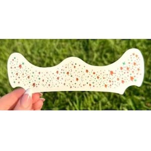 ANSIKTSGLITTER Orange Fågel | Anpassade Musansikte Fräknar | Glitterfräknar | Ansiktsglitter | Ansiktsglitter | Orange Fågel Musansikte Glittrar