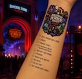Halloween Horror Nights Orlando Temporary Tattoo Checklist | Halloween Horror Nights 2026 | Haunted House | Universal Studios Orlando