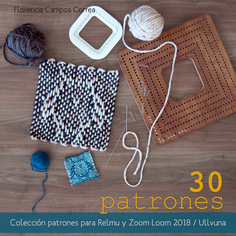 Pin Loom Book Weaving Book Zoom Loom Weaving Patterns Etsy