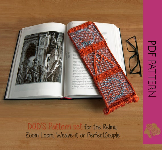 30 Patterns book (4x4 pin loom weaving)