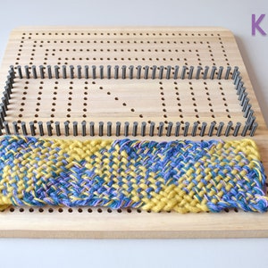 KAYU Multi Pin Loom Kit | Weaving Loom | Pin Loom Weaving | Peg Loom | Loom | Pin Loom Patterns | Triangle Loom | Ullvuna | Free Shipping US