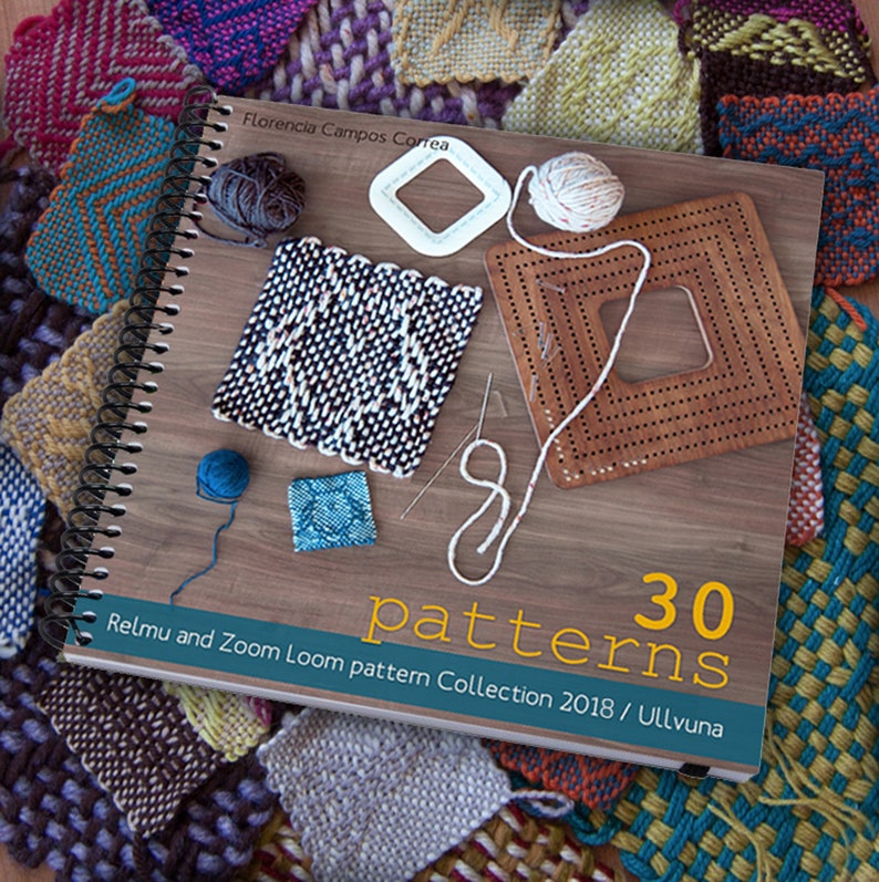 30 Patterns Book Pin loom weaving patterns Weaving book Etsy