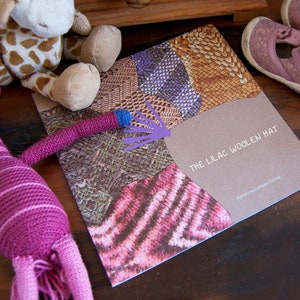 The Lilac Woolen Hat, children book, children story, awarded, animals story, learn spanish, printed story book