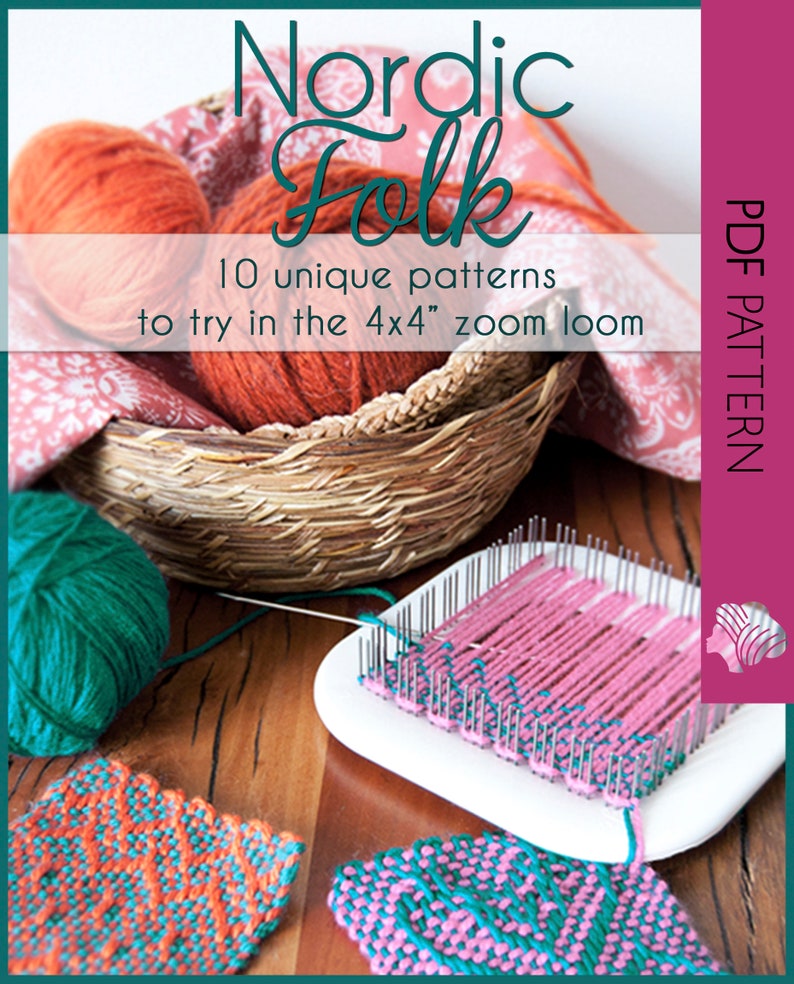 30 Patterns Book Pin loom weaving patterns Weaving book Etsy