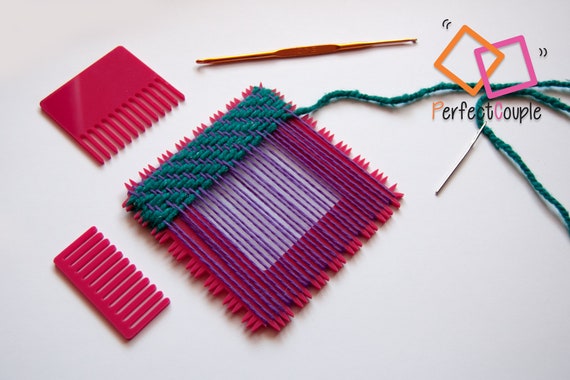 1 Set Weaving Loom Kit Multipurpose Innovative Educational Diy