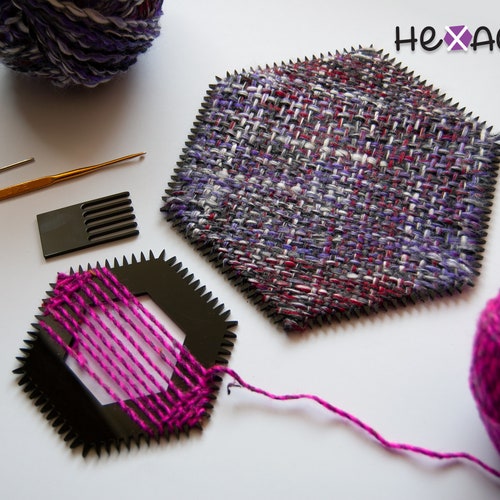 Hexagon Weaving Loom 8 Etsy