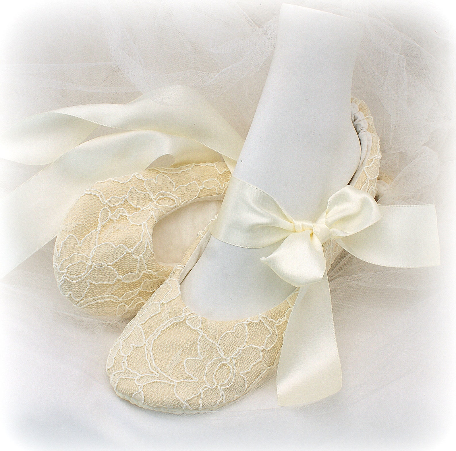 champagne ballet shoes lace ballet flats ivory ballet slippers wedding ballet shoes ivory bridal flats shoes