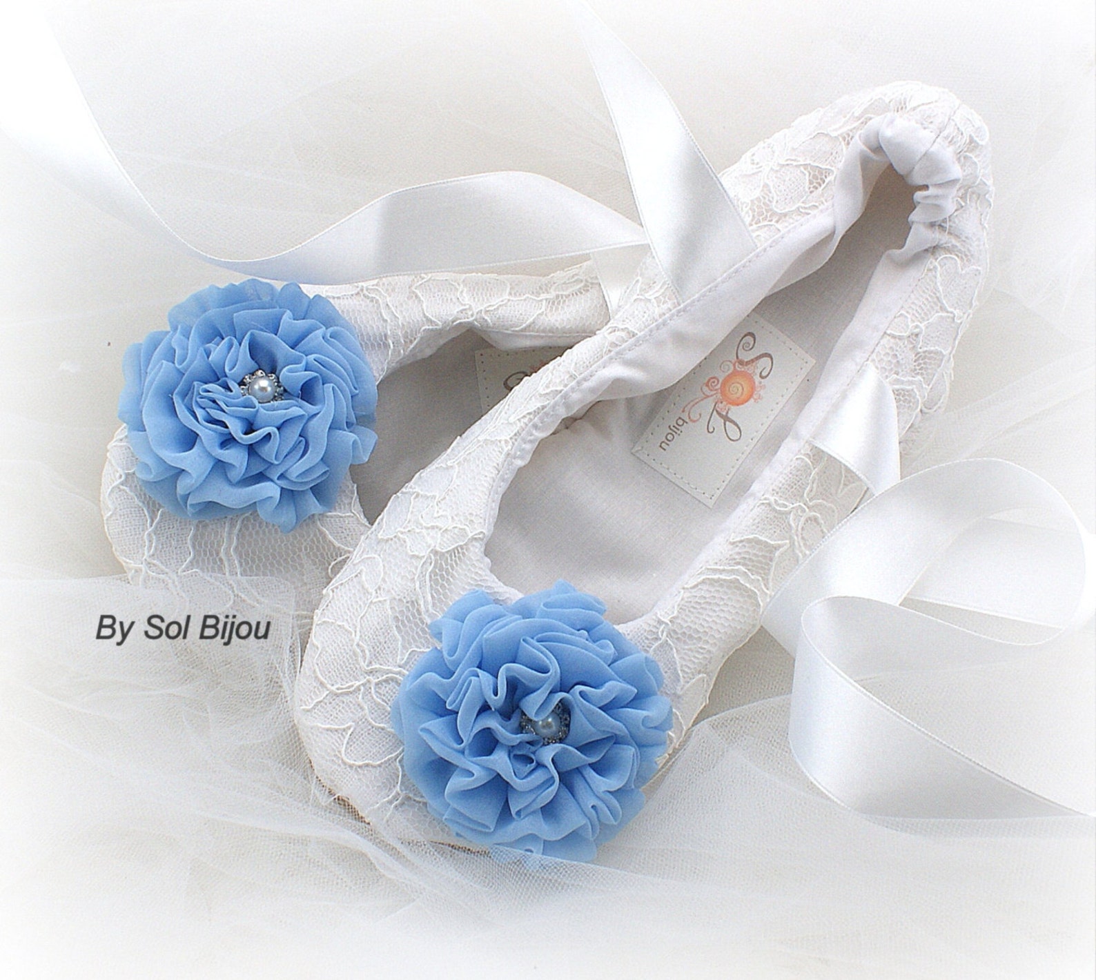 wedding ballet flats shoes white light blue lace ballet slippers bridal flats something blue flats shoes for brides