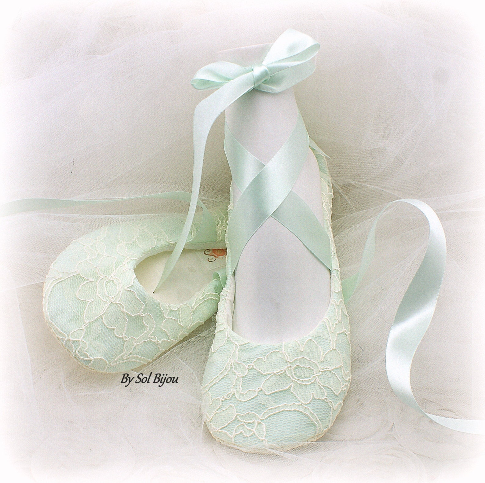 mint ballet flats,mint green flats,ivory,lace ballet flats,ballet slippers,elegant wedding,bridal flats,wedding shoes,flower gir