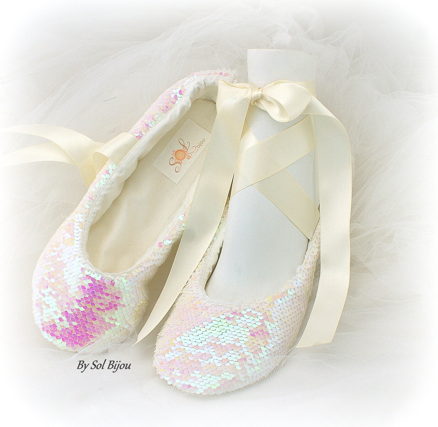 bridesmaid ballet slippers