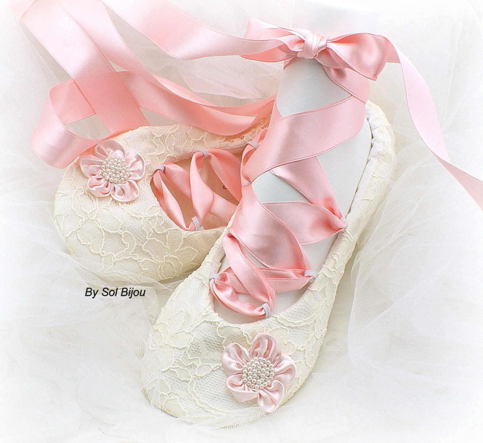 ivory ballet flats, pink ballet shoes, lace bridal shoes, wedding flats, bridal shoes, lace flats, ivory bridal ballet slippers