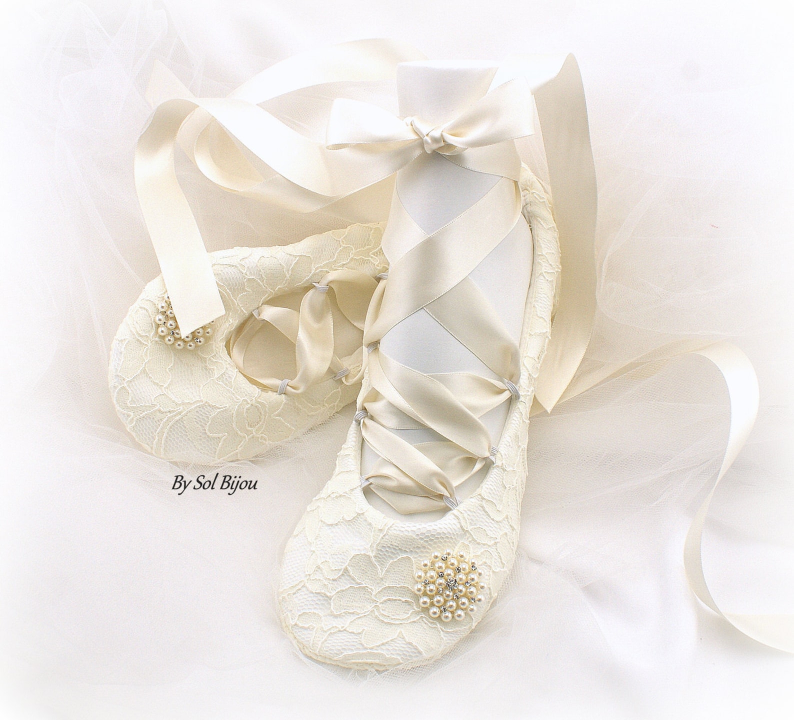 royal blue ivory wedding ballet flats shoes ballet shoes celtic bridal flats lace shoes for brides custom ballet flats