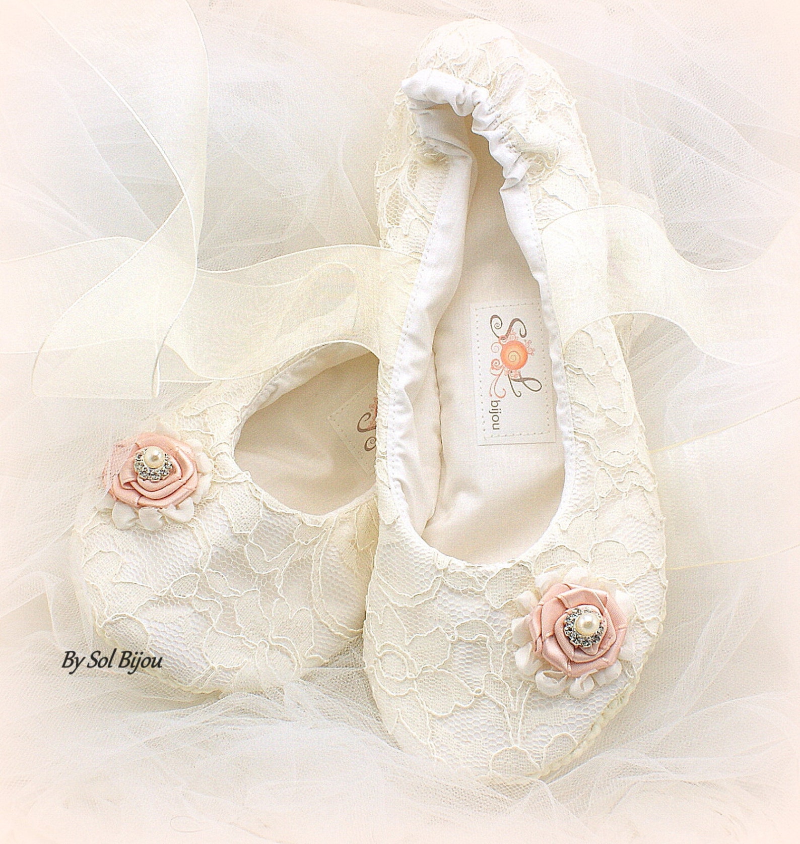 ivory ballet flats for wedding