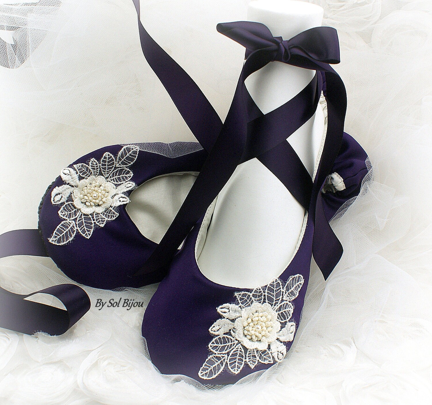 plum purple flats