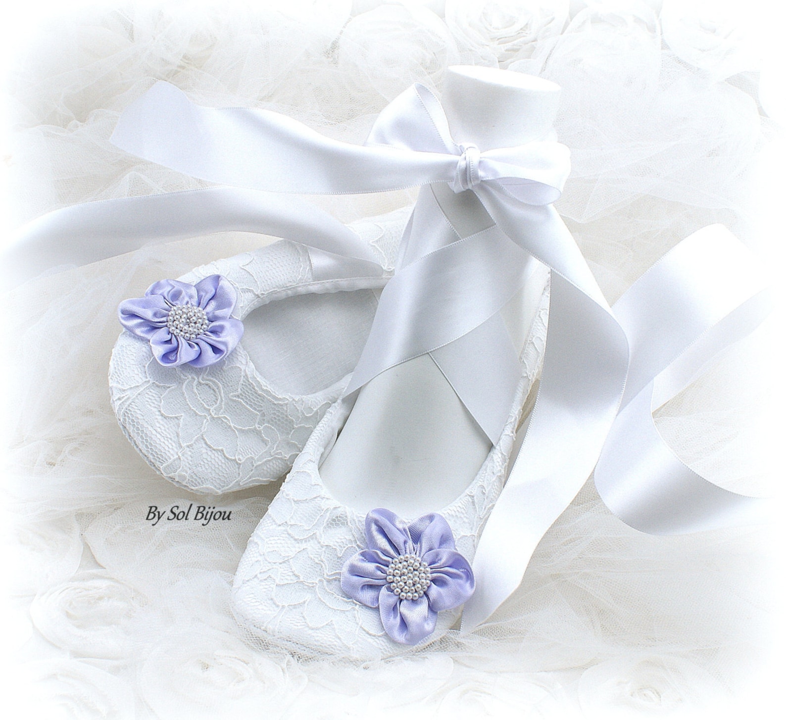 white wedding flats,lilac,white ballet flats,lace flats,ballet slippers,flower girl flats,maid of honor,elegant wedding,lace up
