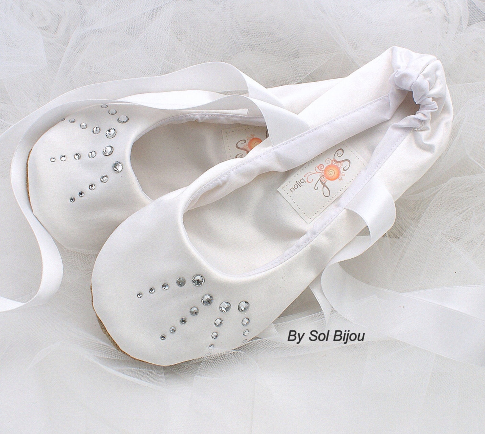 crystal ballet flats, white flats, wedding, shoes, flower girl, first communion, ballerina slippers, shoes, white, satin, crysta