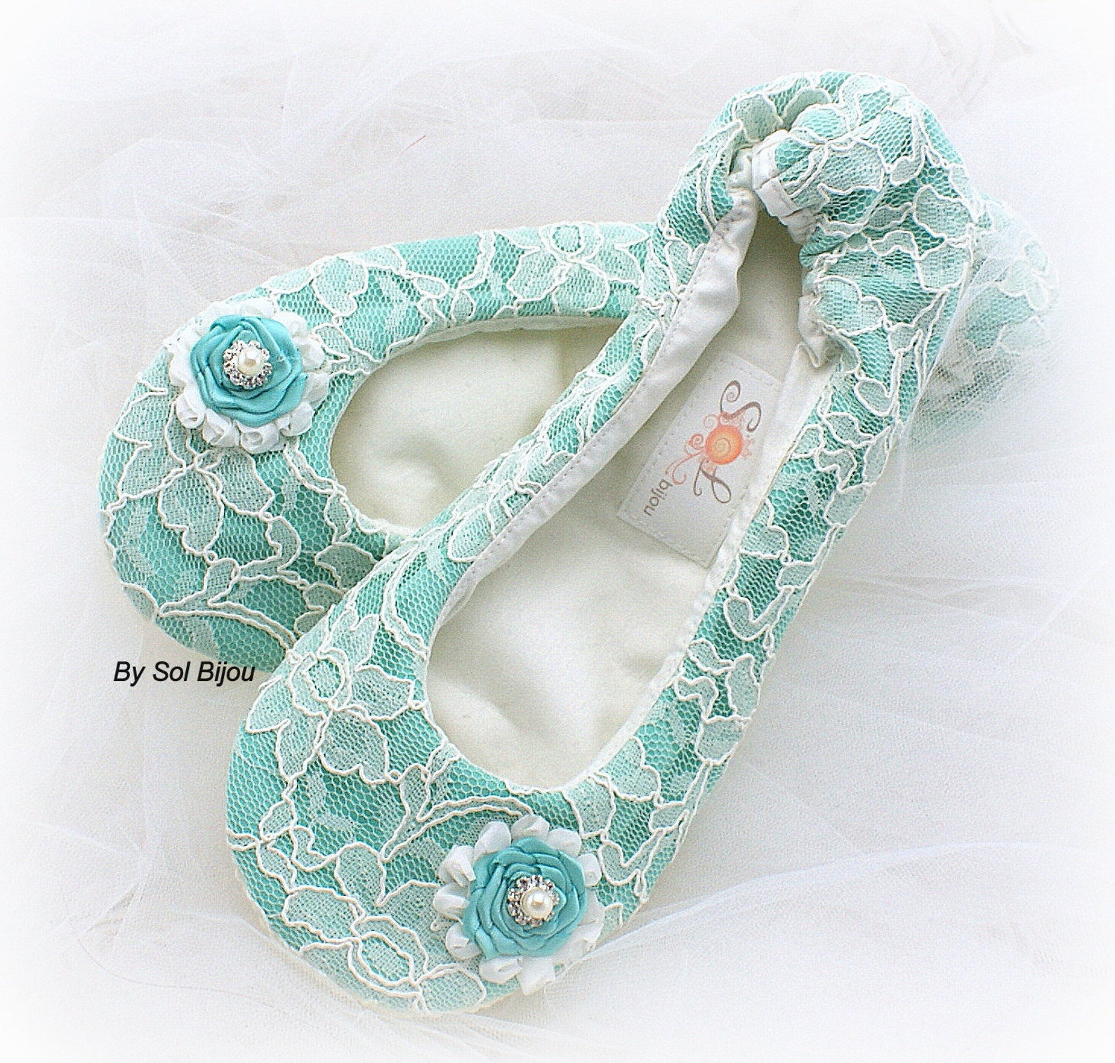 tea with tiffany turquoise wedding bridal ballet flats, lace aqua blue ballet slippers with ivory satin ties tea with tiffany turquoise wedding bridal ballet flats, lace aqua blue ballet slippers with ivory satin ties