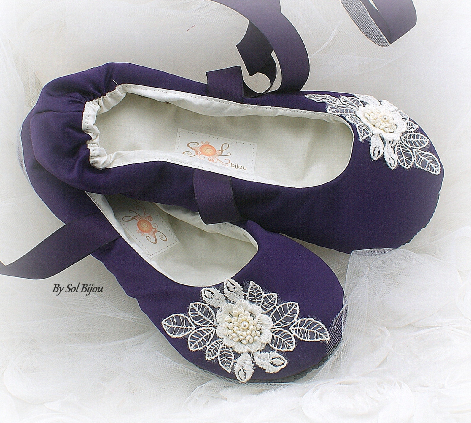 plum purple flats