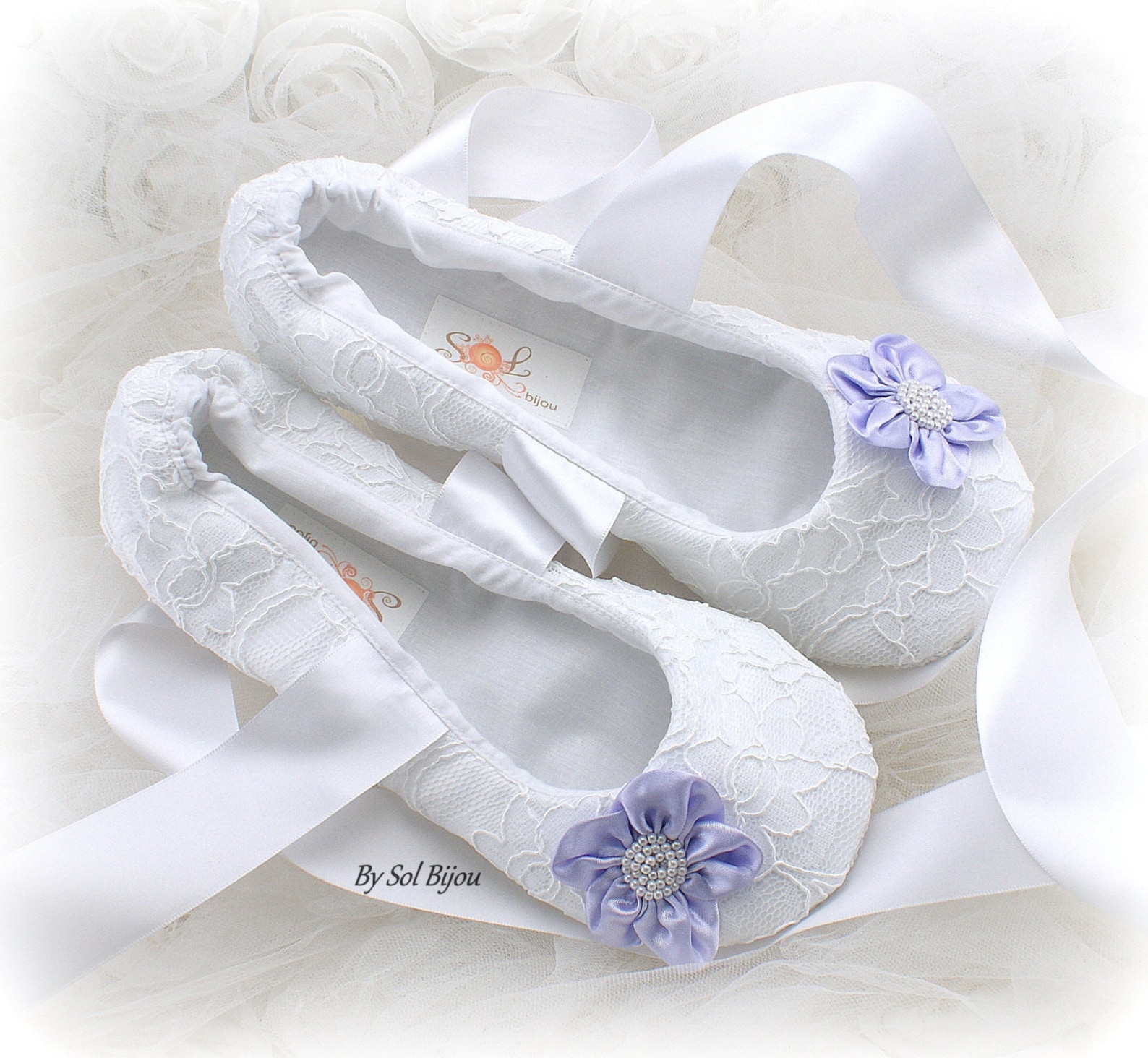 white wedding flats,lilac,white ballet flats,lace flats,ballet slippers,flower girl flats,maid of honor,elegant wedding,lace up