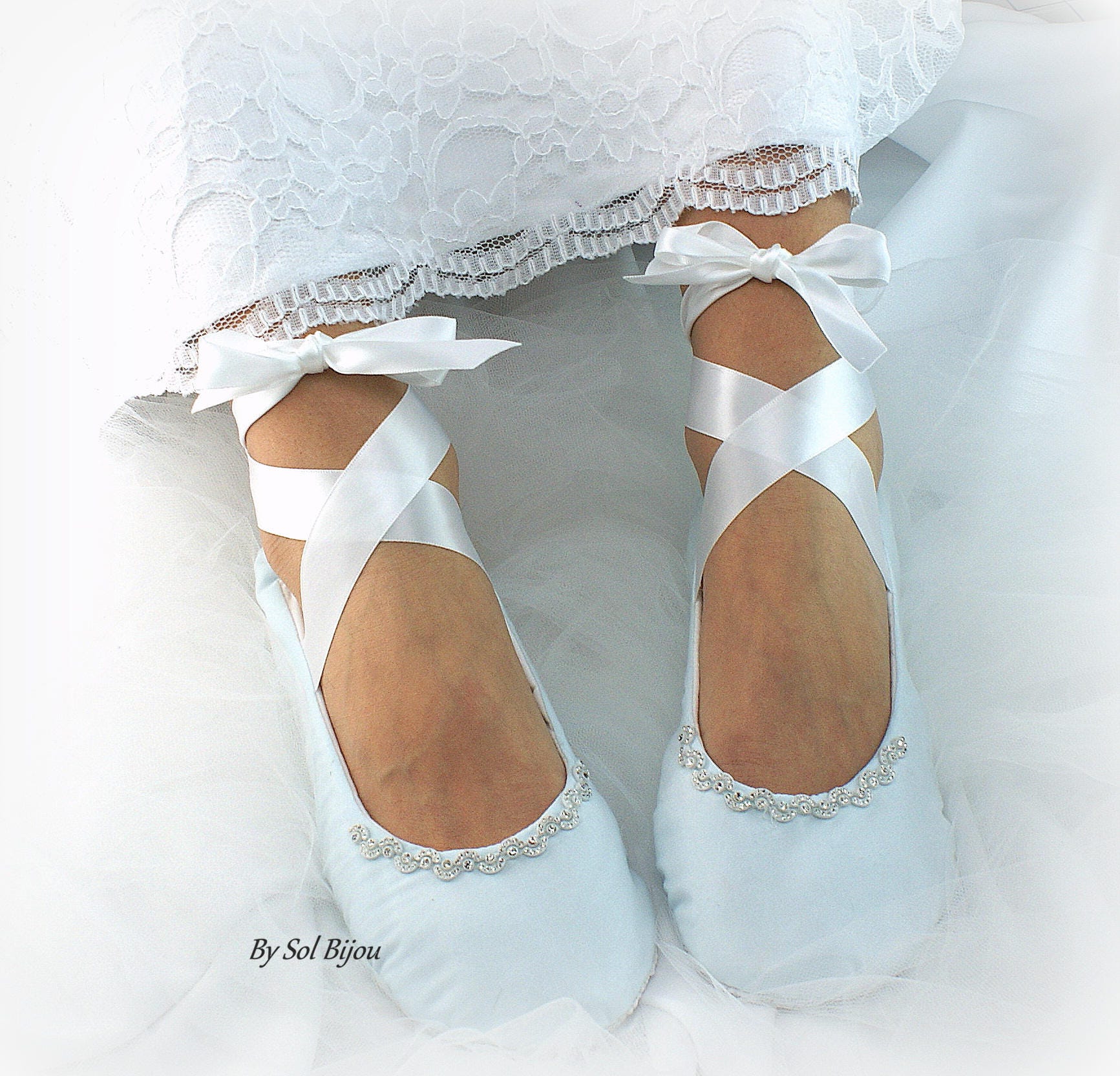 wedding shoes ballet slippers