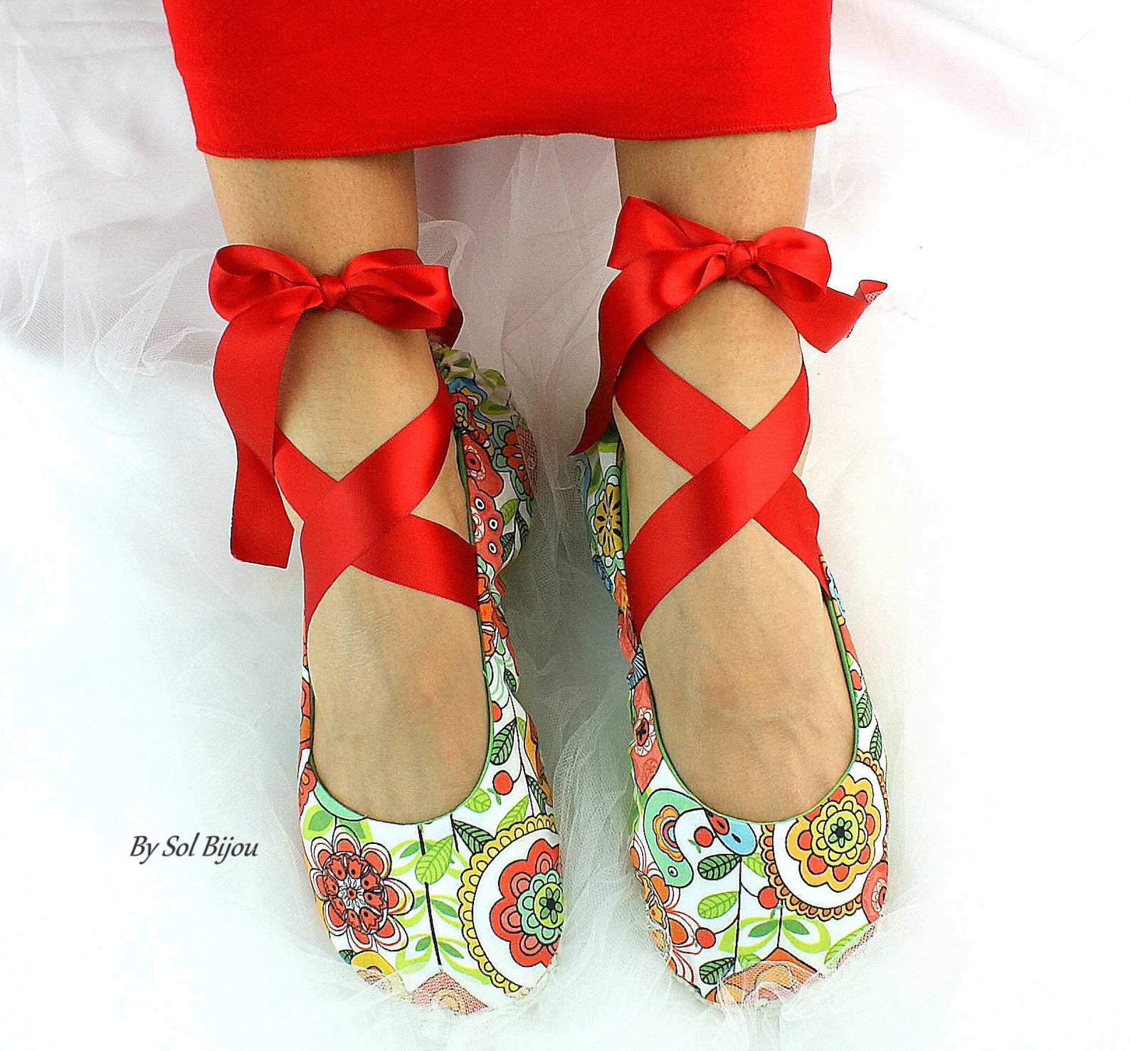 floral print flats,red,green,red ballet flats,ballet slippers,custom ballet flats,garden wedding,summer wedding,flower girl flat floral print flats,red,green,red ballet flats,ballet slippers,custom ballet flats,garden wedding,summer wedding,flower girl flat
