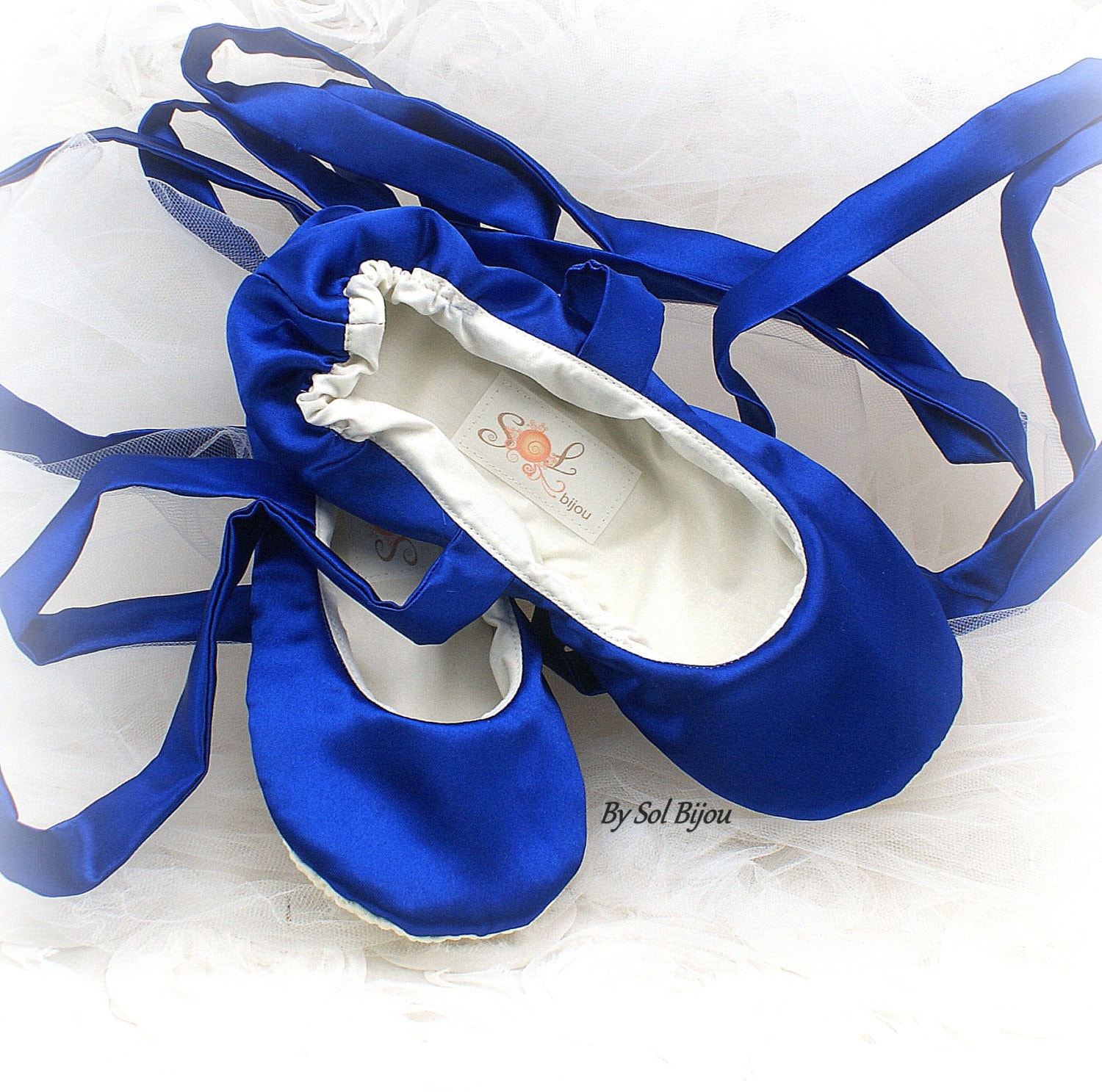 blue ballerina slippers