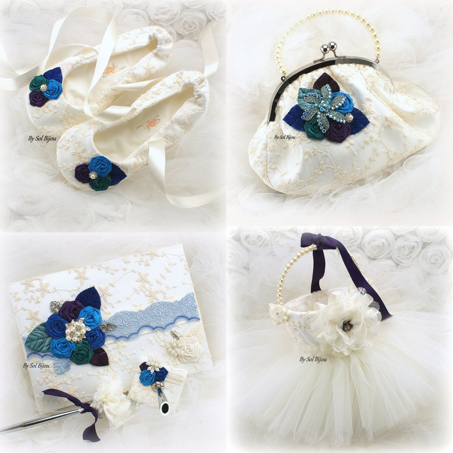 ballet flats,ivory, purple,blue, royal blue,turquoise,bridal,beach wedding,shoes,flats,ballerina slippers,flower girl, crystals,