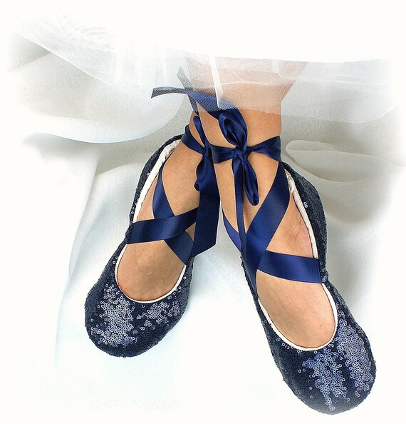 flats with ribbon ties