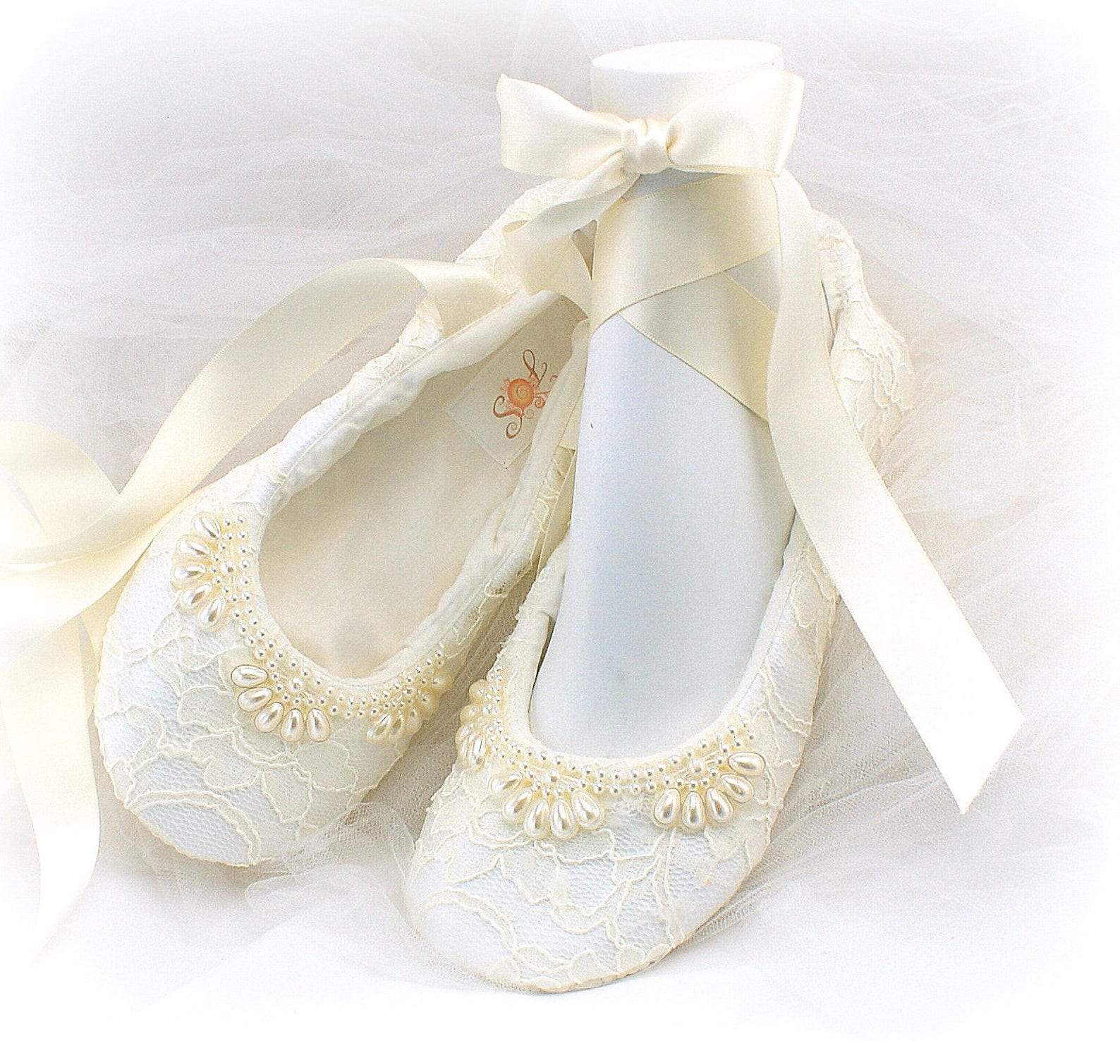 ivory beaded wedding flats shoes ballet flats wedding shoes with pearls ballet slippers lace ballet flats vintage elegant shoes