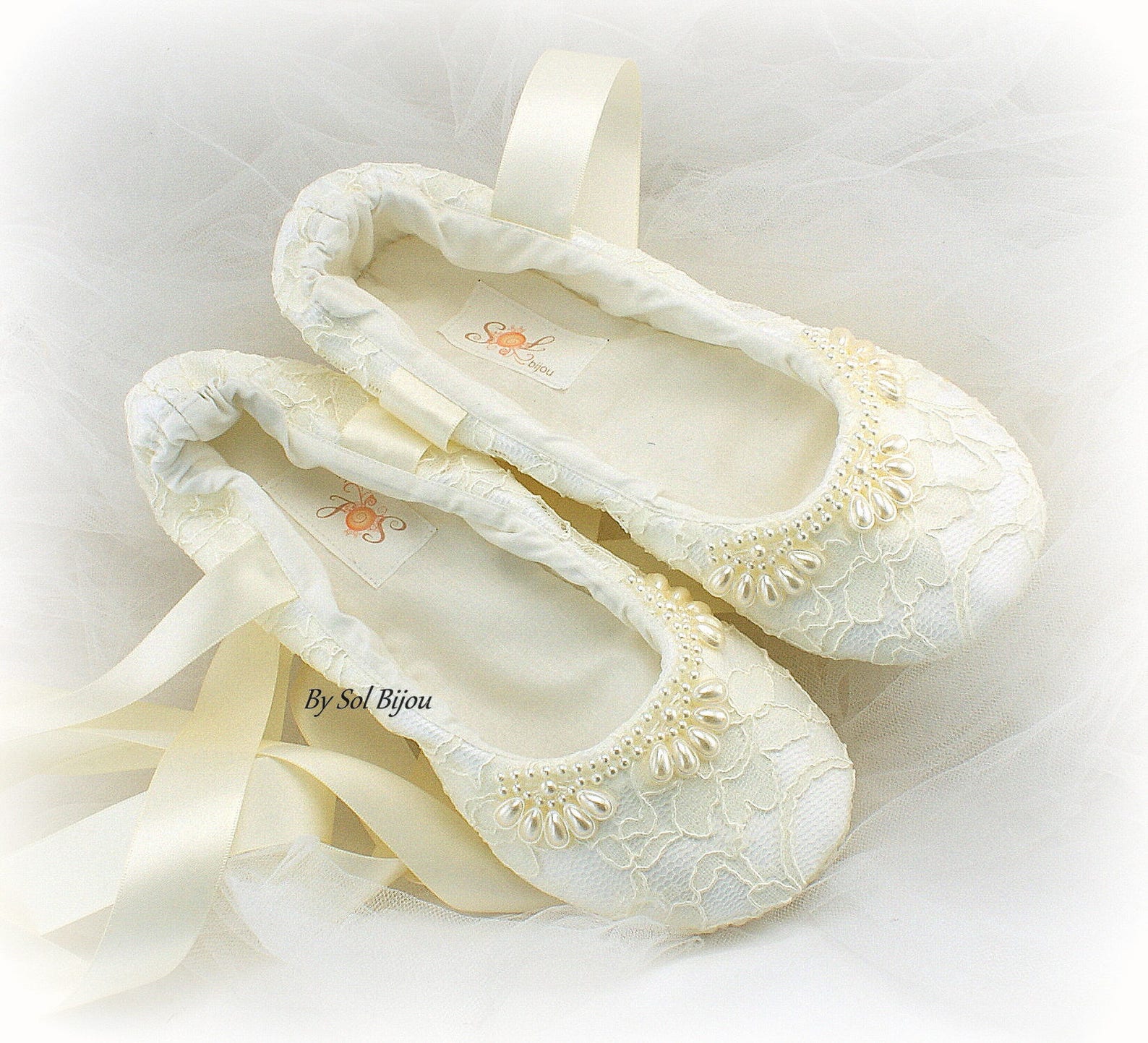 ivory beaded wedding flats shoes ballet flats wedding shoes with pearls ballet slippers lace ballet flats vintage elegant shoes