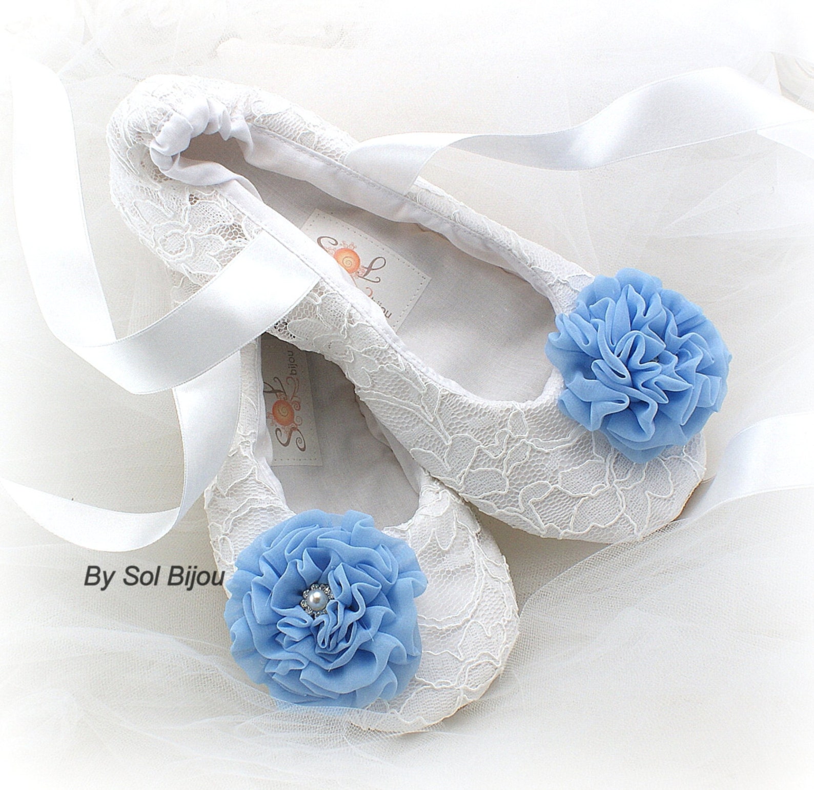 wedding ballet flats shoes white light blue lace ballet slippers bridal flats something blue flats shoes for brides