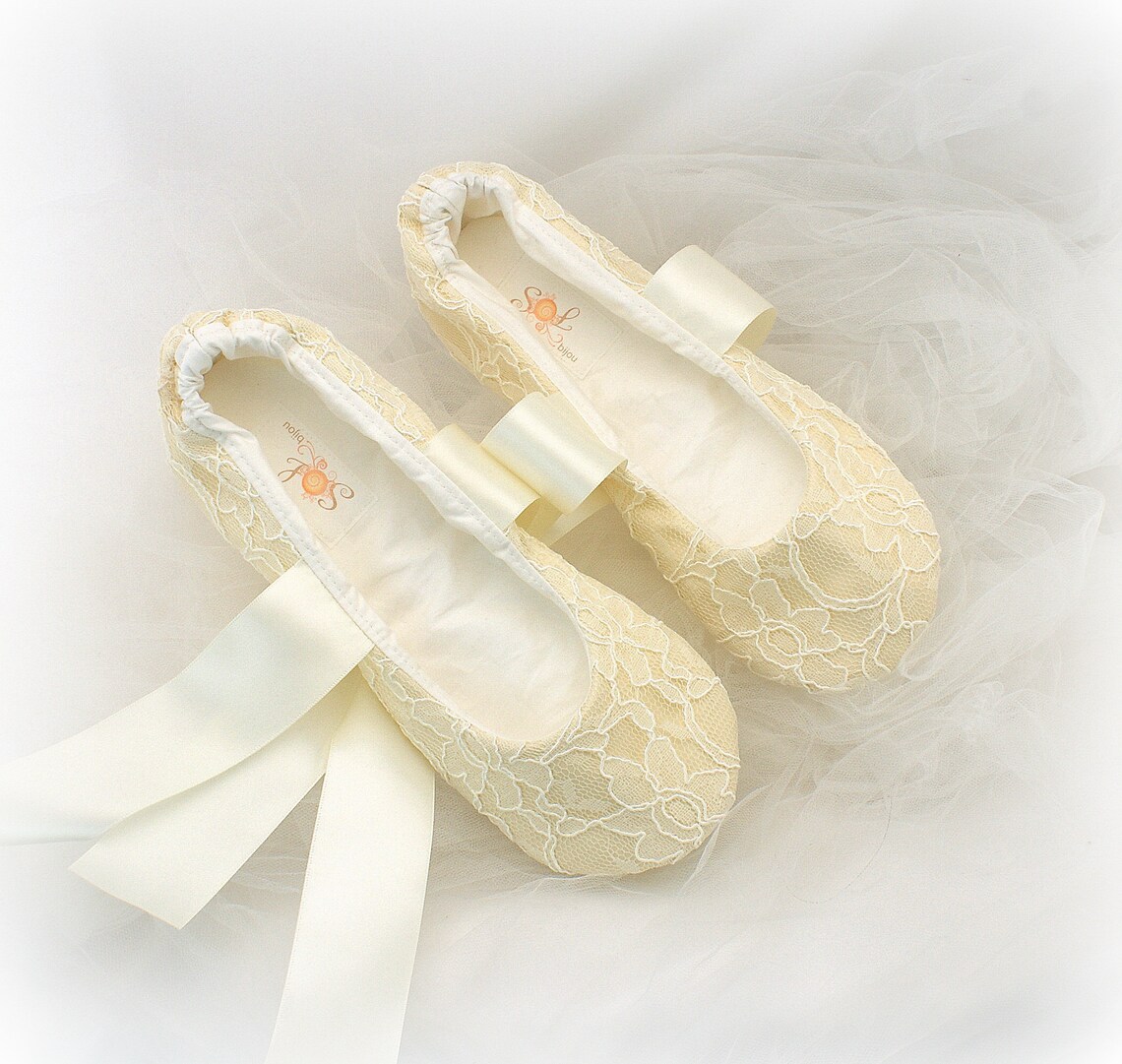 champagne ballerina shoes