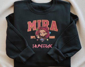 Kpop Huntrix Sweat à Capuche En Polaire Chaude Style Hip-hop