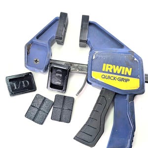 Irwin replacement quick grip jaw pads mini 140lb trigger/bar clamp-6 pack u.s.a