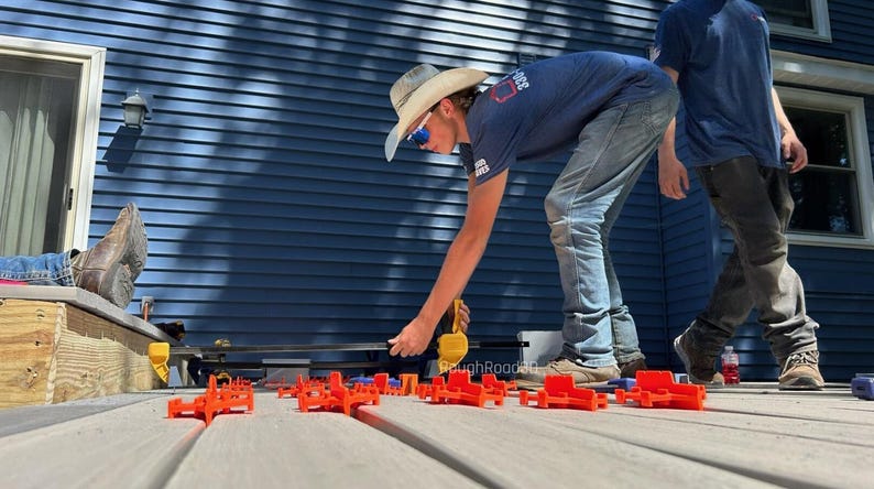 Decking tool clamp adapter for irwin, dewalt & jorgensen bar clamps 2- pack afbeelding 6