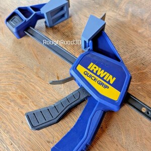 Decking tool clamp adapter for irwin, dewalt & jorgensen bar clamps 2- pack afbeelding 2