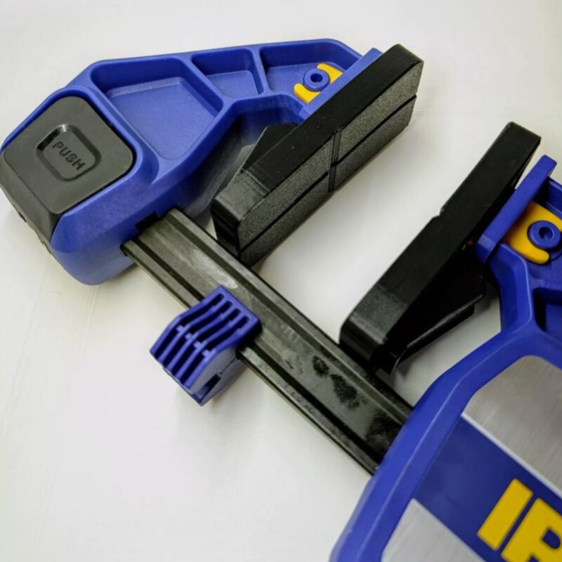 DeWalt Replacement Grip Jaw Pads - Large 300 Lb Trigger/Bar Clamps (Pack Of 6) USA