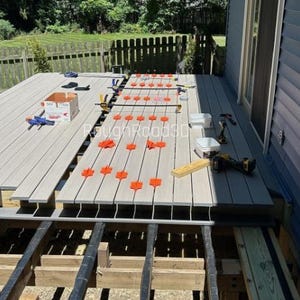 Decking tool clamp adapter for irwin, dewalt & jorgensen bar clamps 2- pack afbeelding 7